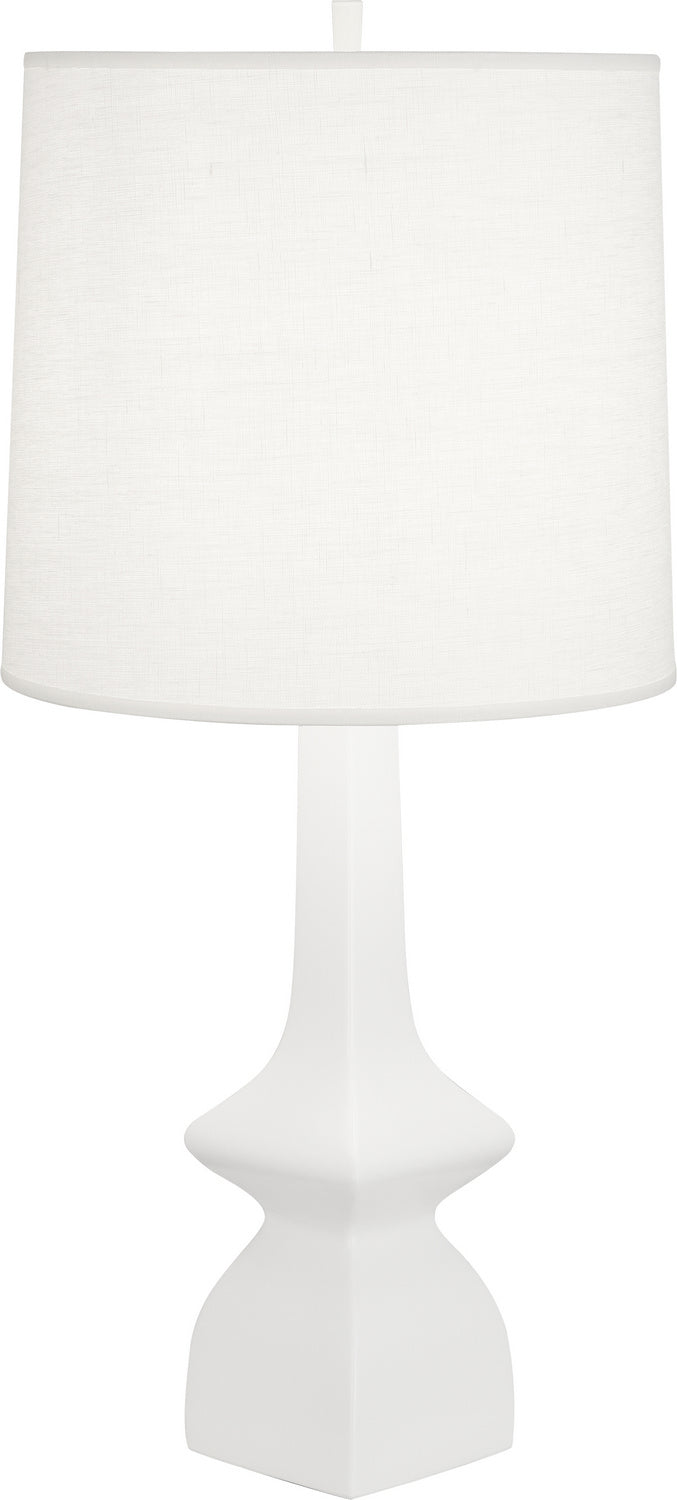 Robert Abbey MLY10 One Light Table Lamp, MATTE LILY GLAZED CERAMIC