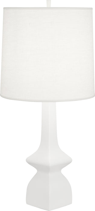 Robert Abbey MLY10 One Light Table Lamp, MATTE LILY GLAZED CERAMIC
