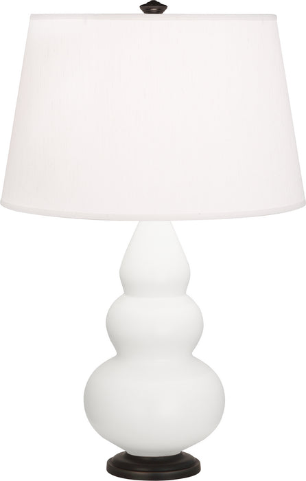 Robert Abbey MLY31 One Light Accent Lamp, Matte Lily Glazed Ceramic w/Deep Patina Bronzeed