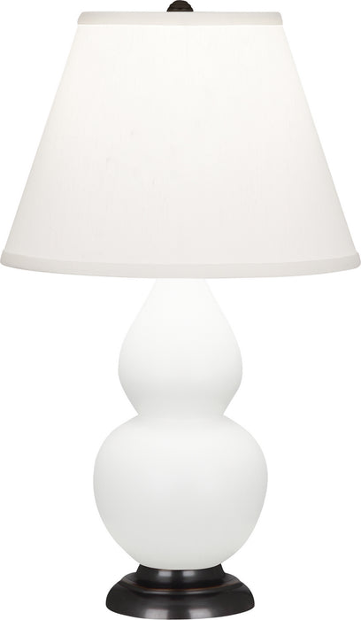 Robert Abbey MLY51 One Light Accent Lamp, Matte Lily Glazed Ceramic w/Deep Patina Bronzeed