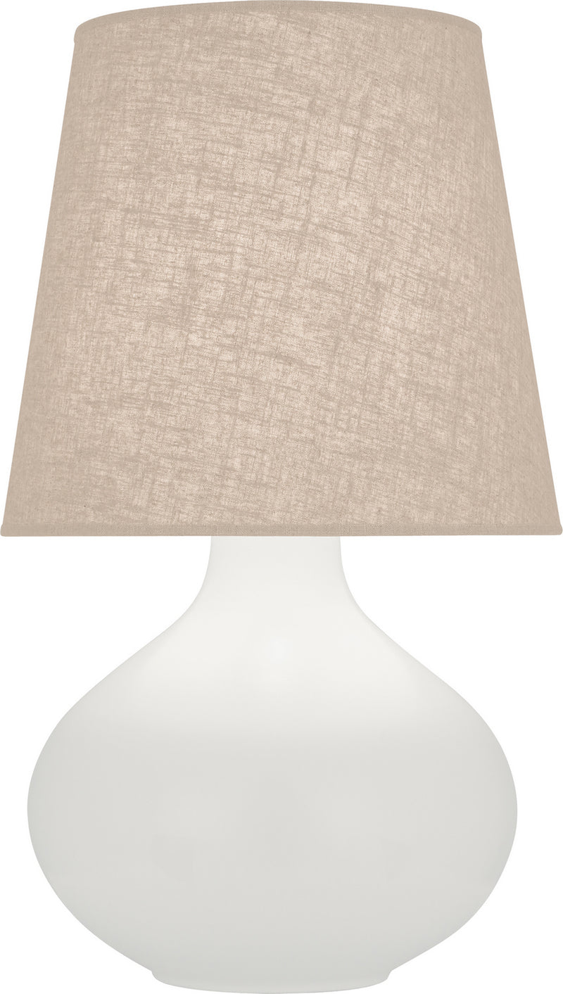 Robert Abbey MLY98 One Light Table Lamp, Matte Lily Glazed Ceramic
