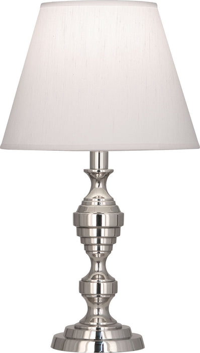 Robert Abbey S1221 One Light Accent Lamp, POLISHED NICKEL