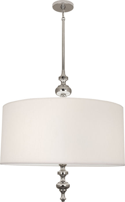 Robert Abbey S1225 Three Light Pendant, Polished Nickel