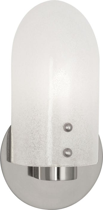 Robert Abbey S910 One Light Wall Sconce, Polished Nickel