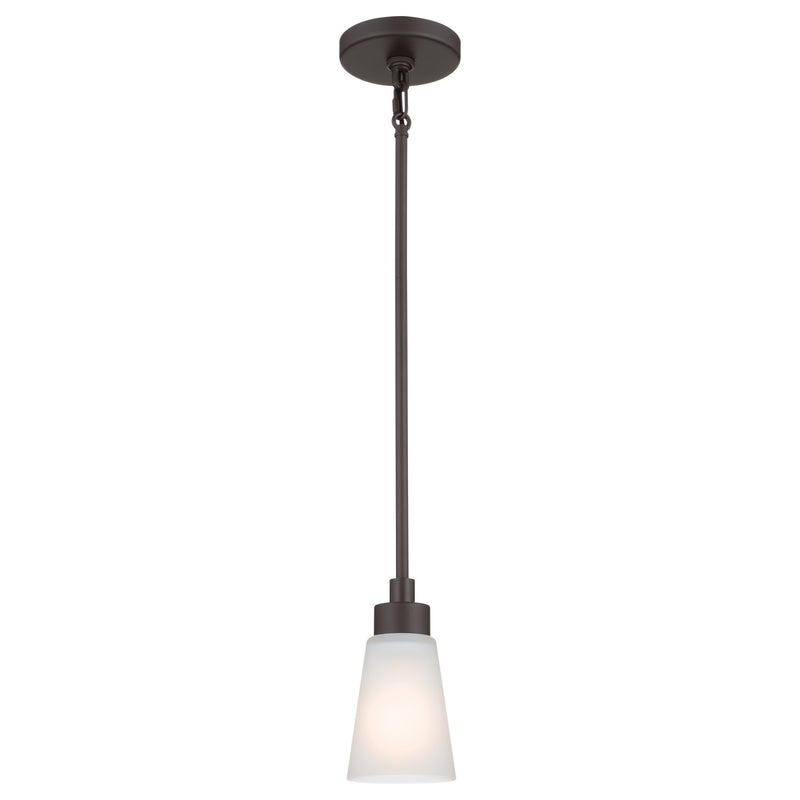 Kichler 52444OZ One Light Mini Pendant, Olde Bronze