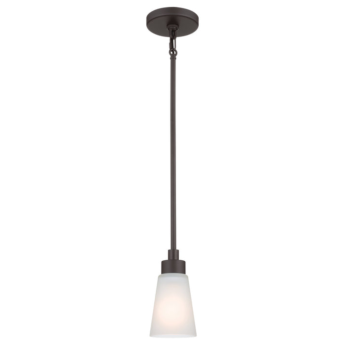 Kichler 52444OZ One Light Mini Pendant, Olde Bronze