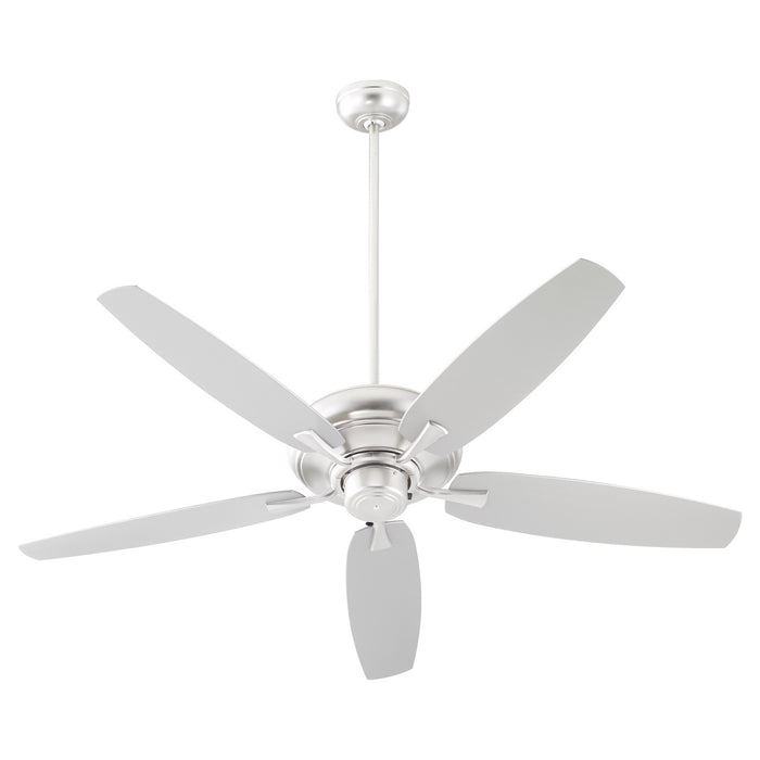 Quorum 190565-65 56" Ceiling Fan, Satin Nickel