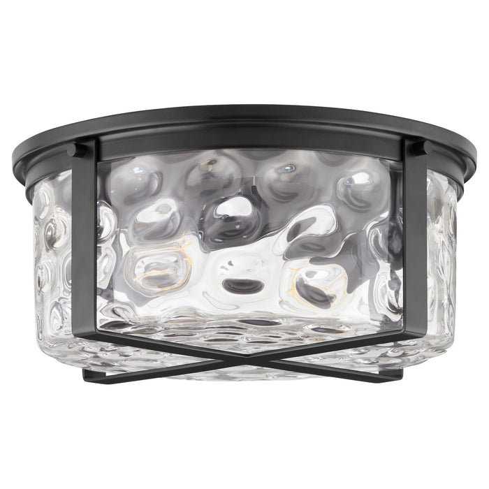 Quorum 3111-2-59 Two Light Ceiling Mount, Matte Black