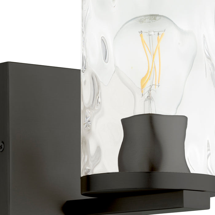Quorum 5111-1-59 One Light Wall Mount, Matte Black