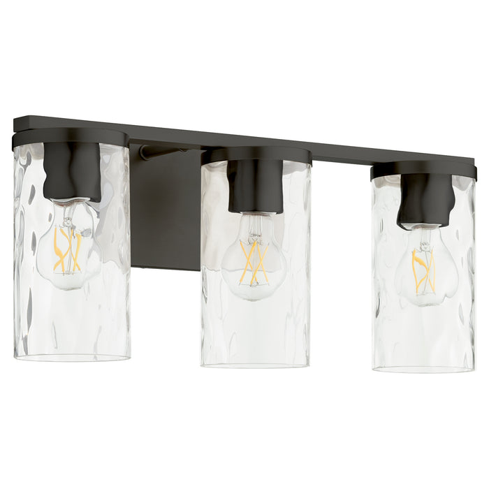 Quorum 5111-3-59 Three Light Vanity, Matte Black