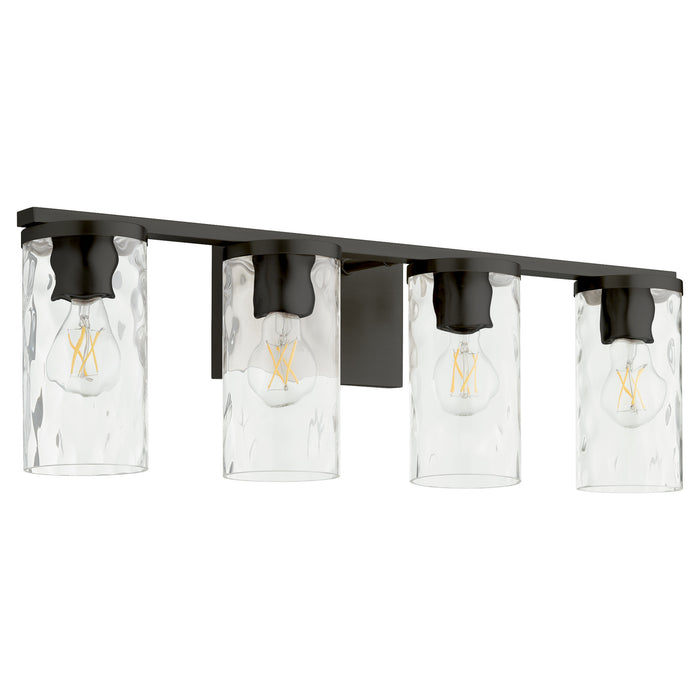 Quorum 5111-4-59 Four Light Vanity, Matte Black