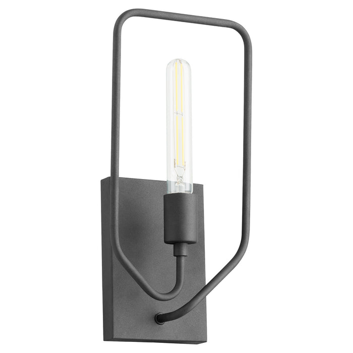 Quorum 550-1-69 One Light Wall Mount, Textured Black