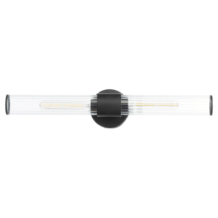Quorum 702-24-69 Two Light Wall Mount, Textured Black