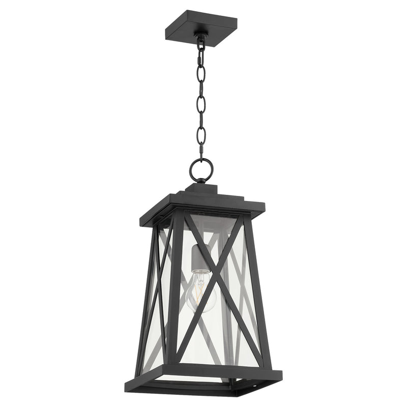 Quorum 726-16-69 One Light Pendant, Textured Black