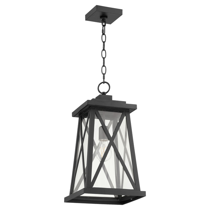 Quorum 726-16-69 One Light Pendant, Textured Black