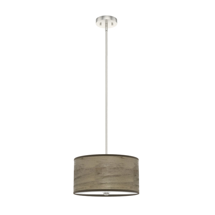 Hunter 19244 Two Light Pendant, Warm Grey Oak