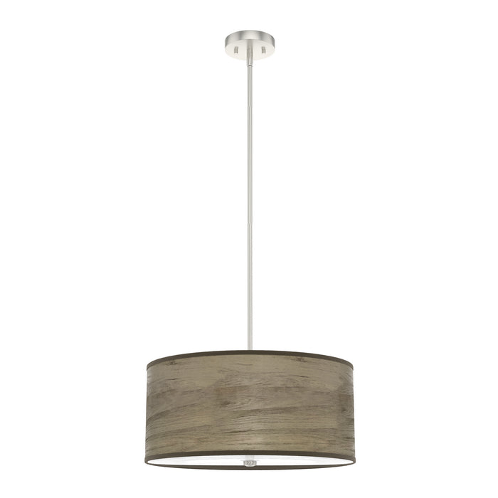 Hunter 19381 Three Light Pendant, Warm Grey Oak
