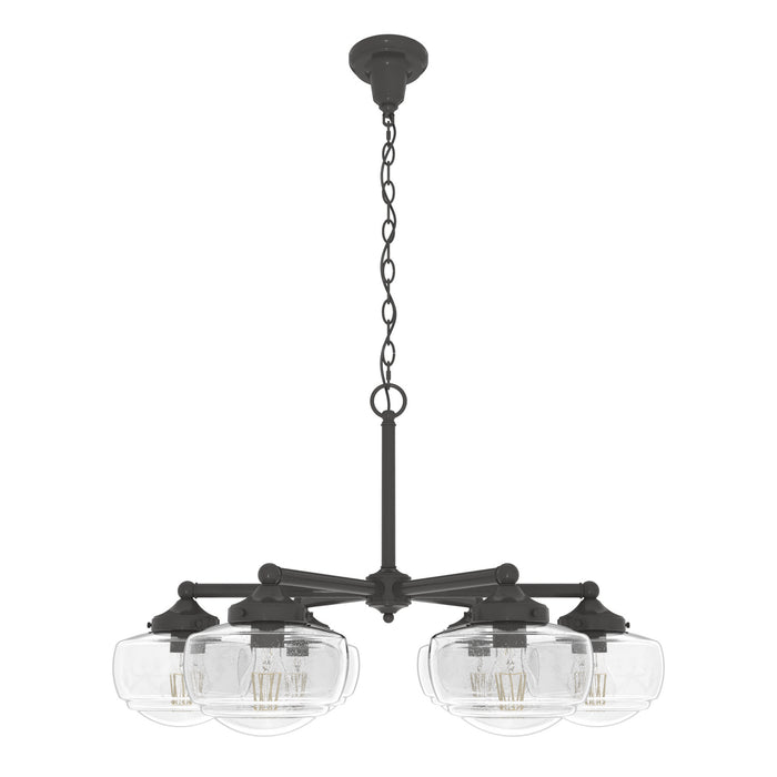 Hunter 19388 Six Light Chandelier, Noble Bronze