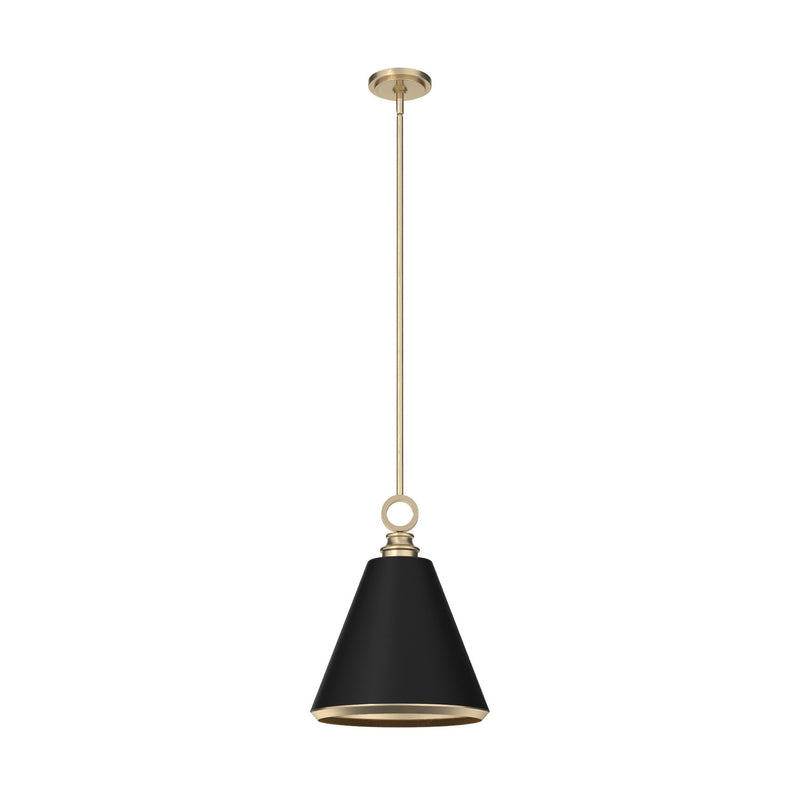 Hunter 19444 One Light Pendant, Alturas Gold