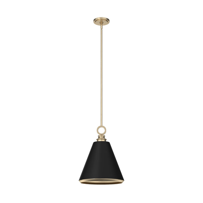 Hunter 19444 One Light Pendant, Alturas Gold
