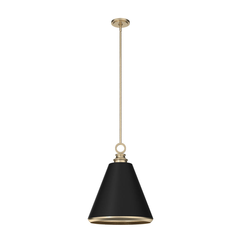 Hunter 19446 Three Light Pendant, Alturas Gold