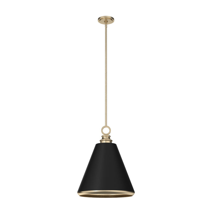 Hunter 19446 Three Light Pendant, Alturas Gold