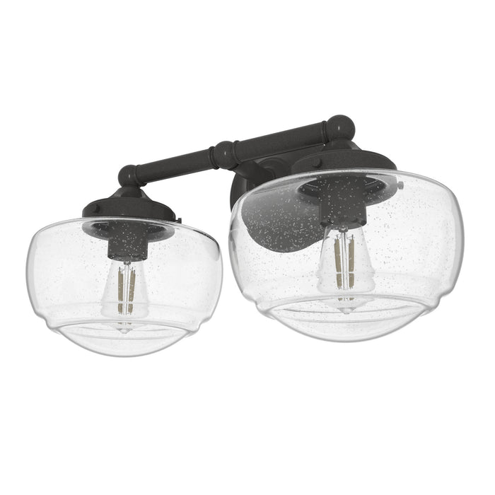 Hunter 19459 Two Light Vanity, Noble Bronze