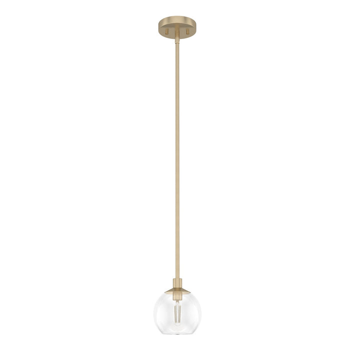 Hunter 19504 One Light Pendant, Alturas Gold