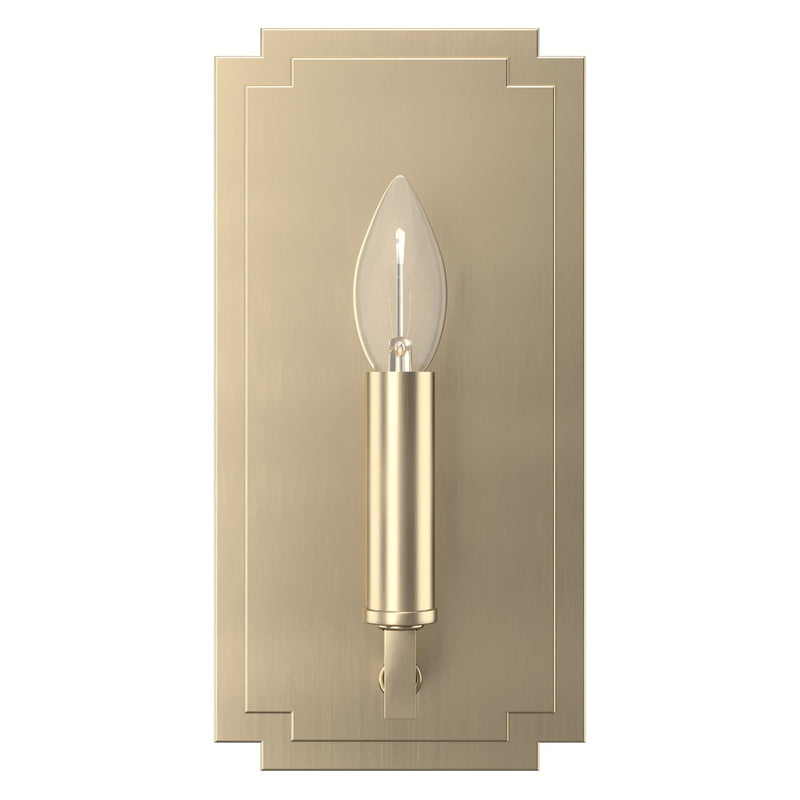 Hunter 19578 One Light Wall Sconce, Alturas Gold