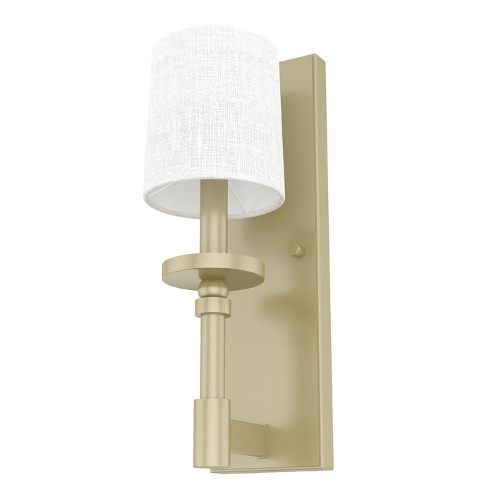 Hunter 19693 One Light Wall Sconce, Modern Brass