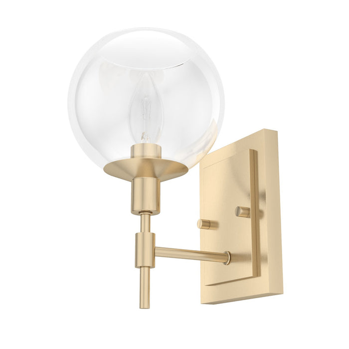 Hunter 19759 One Light Wall Sconce, Alturas Gold
