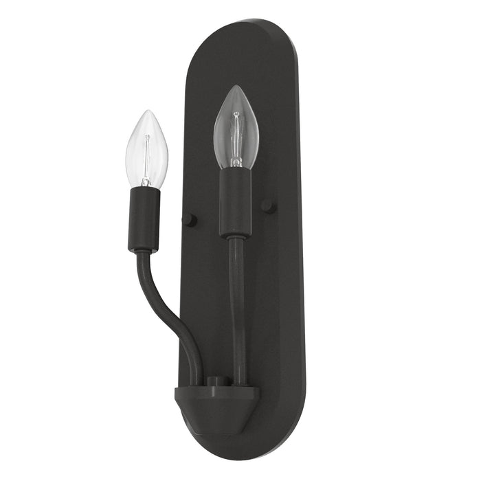 Hunter 19802 Two Light Wall Sconce, Noble Bronze
