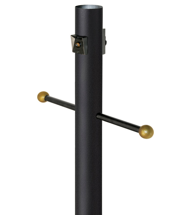 Wave Lighting 293-C320-BK Outdoor Lamp Post, Black