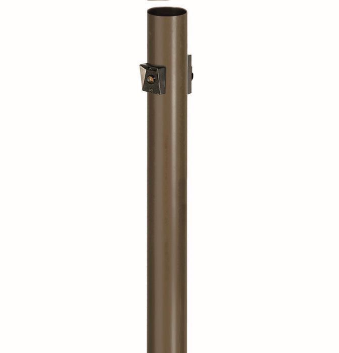 Wave Lighting 293-C320NCA-BZ Outdoor Direct Burial Lamp Post, Bronze