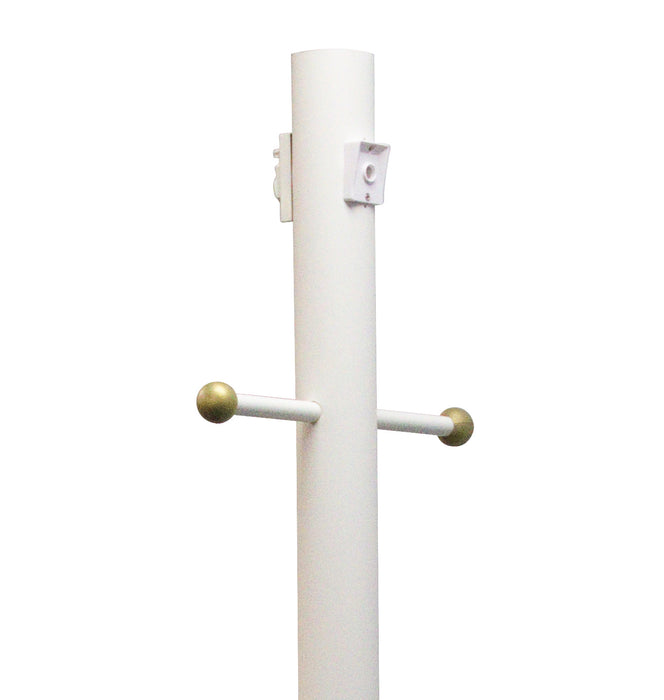 Wave Lighting 293-C320-WH Outdoor Lamp Post, White