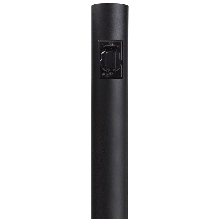 Wave Lighting 293-CNCA-BK Outdoor Direct Burial Lamp Post, Black