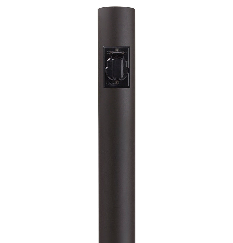 Wave Lighting 293-CNCA-BZ Outdoor Direct Burial Lamp Post, Bronze