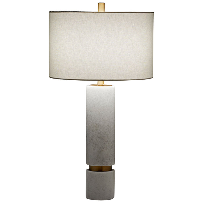 Cyan 10357-1 LED Table Lamp, Brass