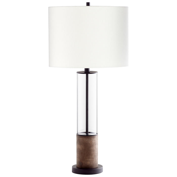 Cyan 10549-1 LED Table Lamp, Pewter