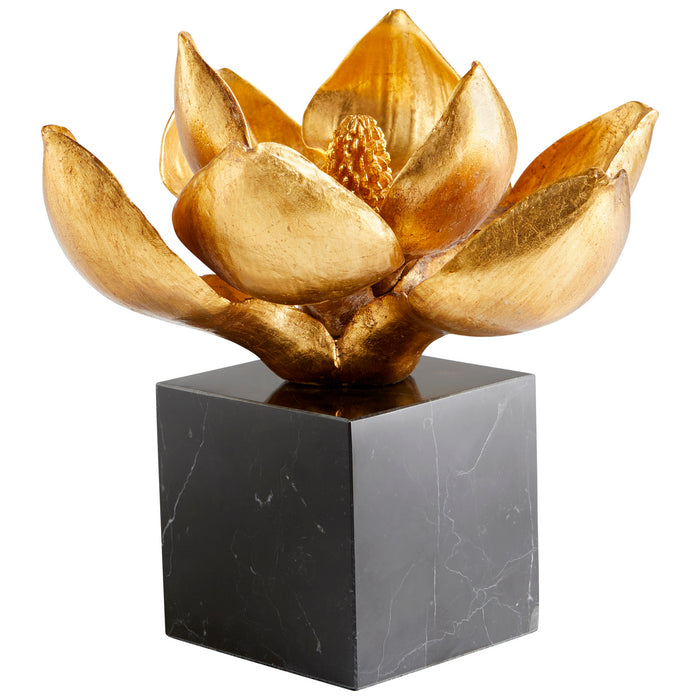Cyan 10560 Sculpture, Gold And Black