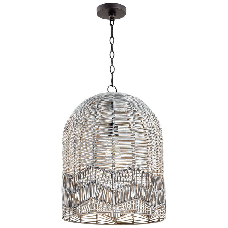 Cyan 10606 One Light Pendant, Noir