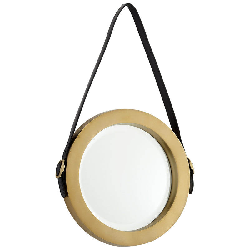Cyan 10715 Mirror, Antique Brass