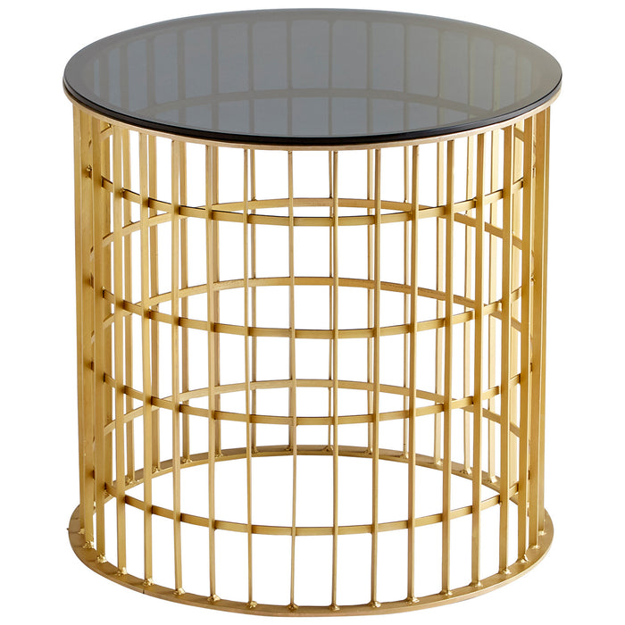 Cyan 10777 Side Table, Antique Brass