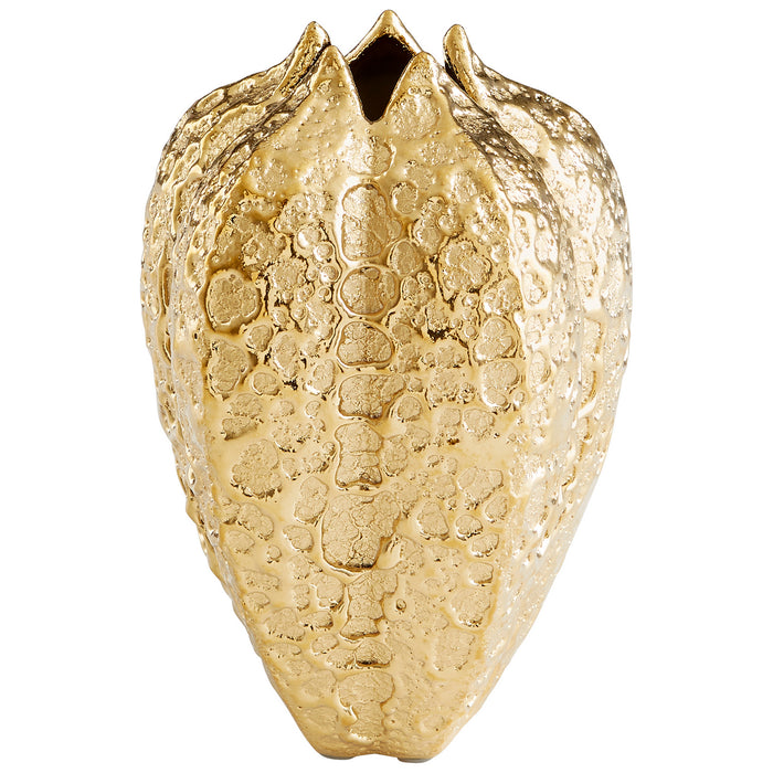 Cyan 10801 Vase, Gold