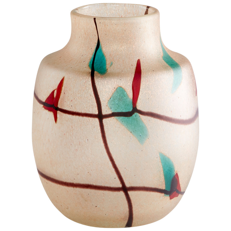 Cyan 10859 Vase, Amber