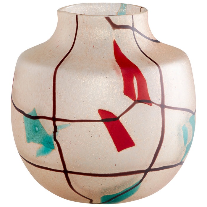 Cyan 10860 Vase, Amber