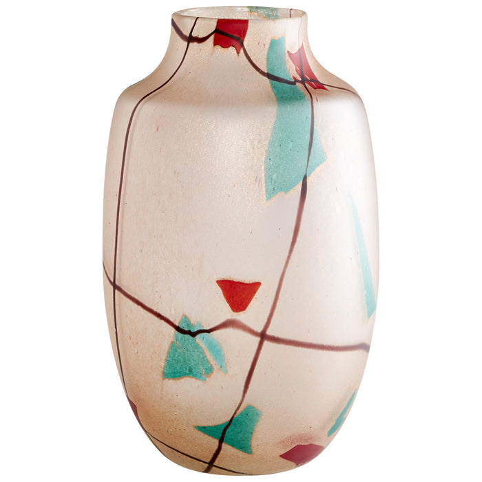 Cyan 10861 Vase, Amber