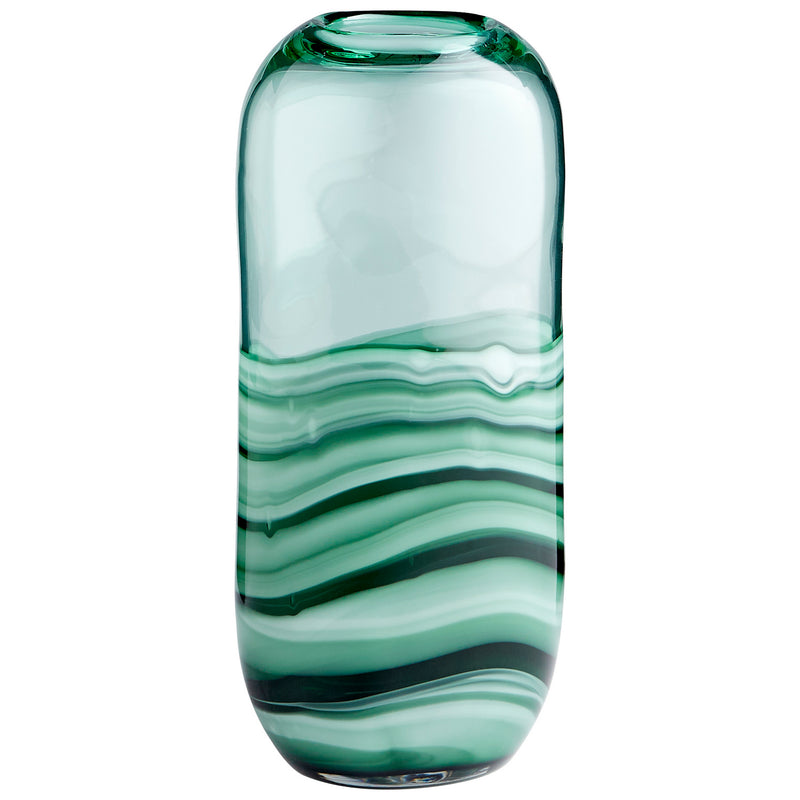 Cyan 10885 Vase, Green
