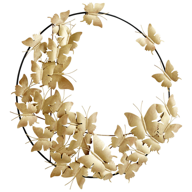 Cyan 11037 Wall Decor, Gold And Black