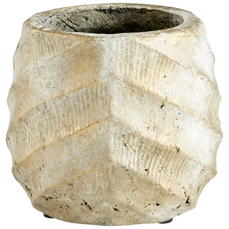 Cyan 11056 Planter, Brown Sandstone